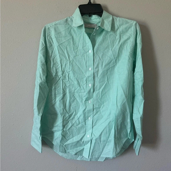 Everlane Silky Cotton Button Down Small - Picture 1 of 6
